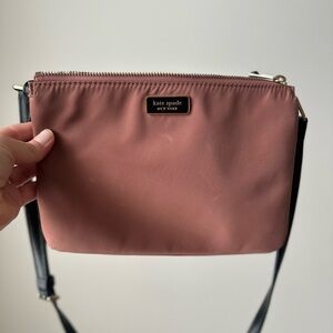 Kate spade dawn triple gusset nylon crossbody